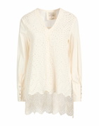 Alessia Santi Womens Top Cream