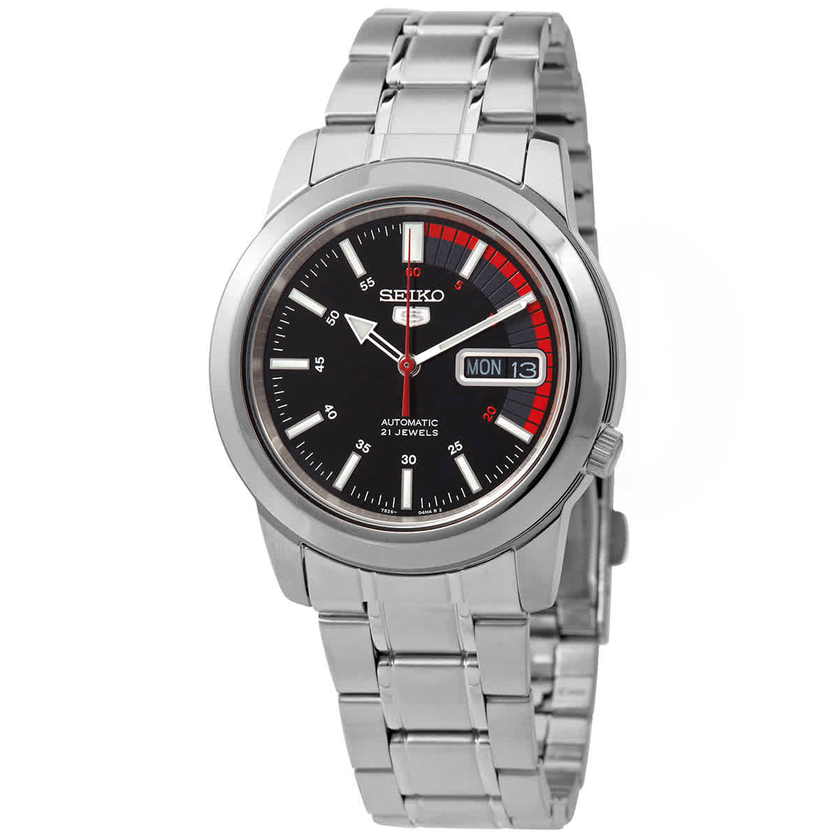 Seiko 5 Automatic Black Dial Mens Watch SNKK31K1