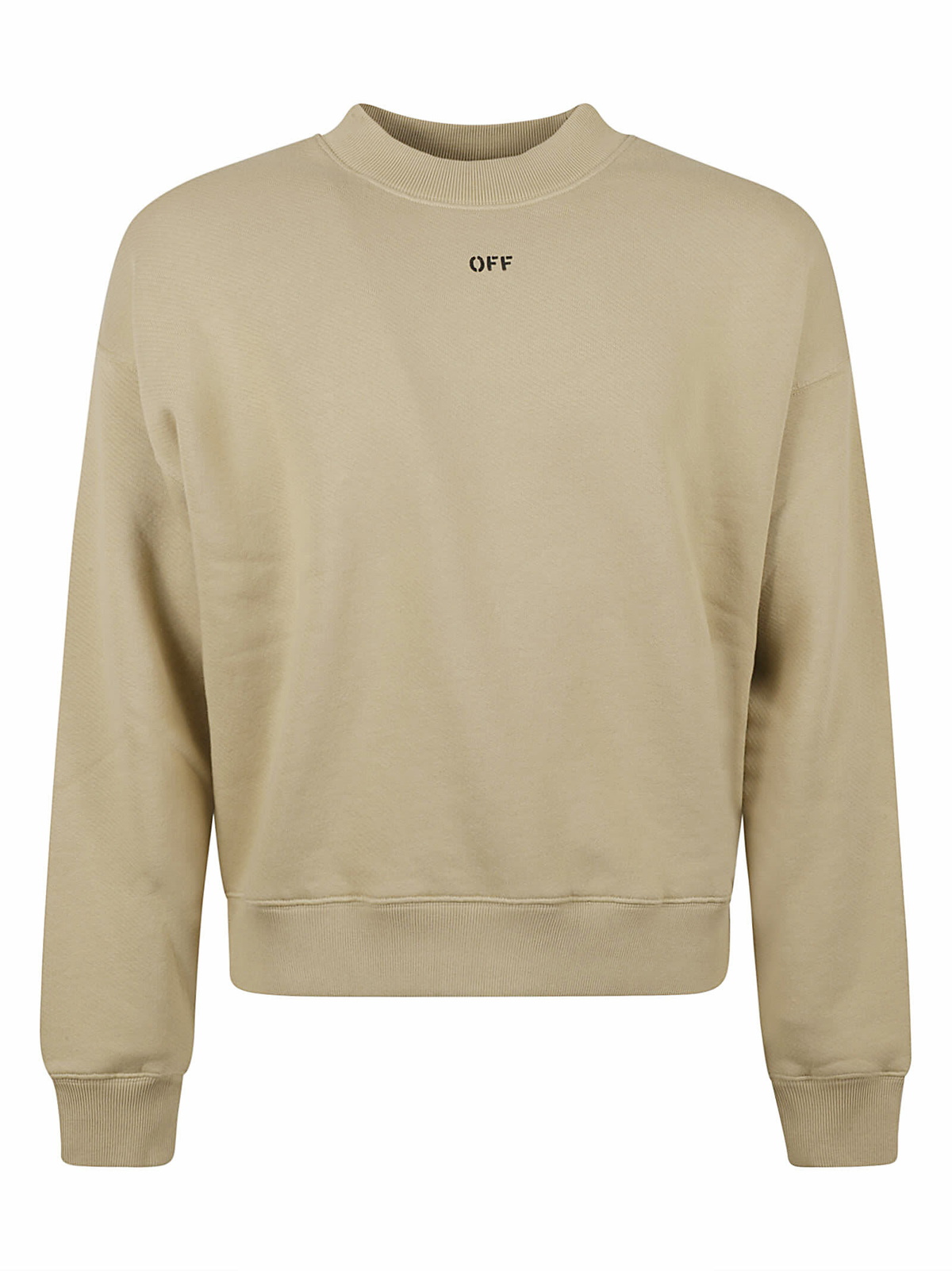 Off-White White Tape Arrows Slim Crewneck Off-White