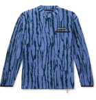 Billionaire Boys Club - Logo-Embroidered Waffle-Knit Cotton-Jersey Sweatshirt - Purple