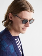 Persol - Round-Frame Tortoiseshell Acetate and Gold-Tone Sunglasses