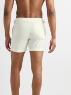 TOM FORD - Slim-Fit Short-Length Swim Shorts - Neutrals