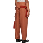 Craig Green Orange Utility Rib Trousers