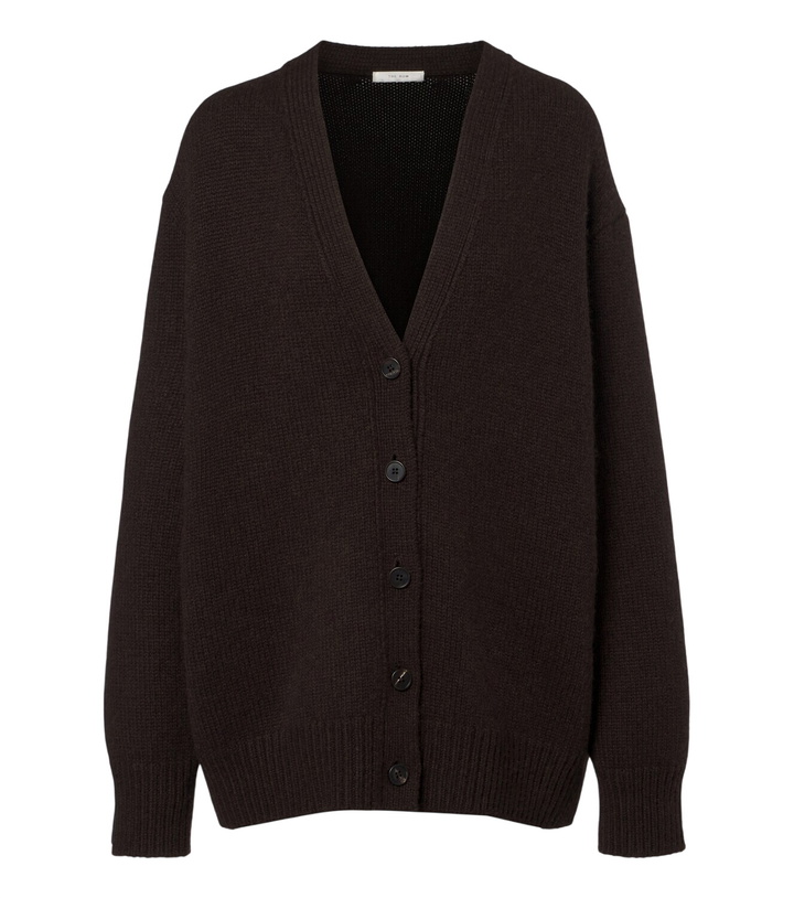 Photo: The Row Pranavi cashmere cardigan