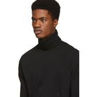 Jil Sander Black Jersey Turtleneck