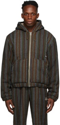 Stüssy Multicolor Wool Stripe Work Jacket