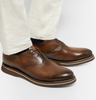 Berluti - Alessio Padova Venezia Leather Oxford Shoes - Brown