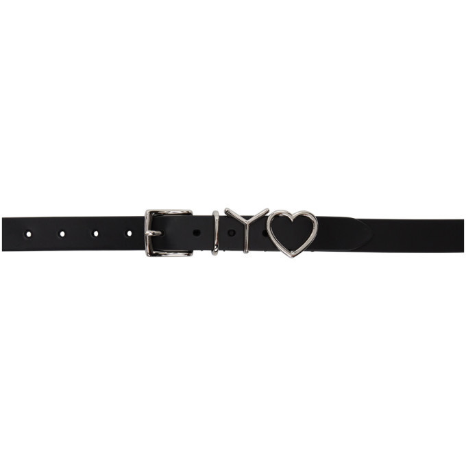 Y/Project Black Y Heart Belt Y/Project