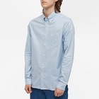 Fred Perry Authentic Men's Oxford Shirt in Light Smoke