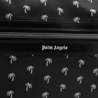 Palm Angels Men's Mini Palms Backpack in Black/White