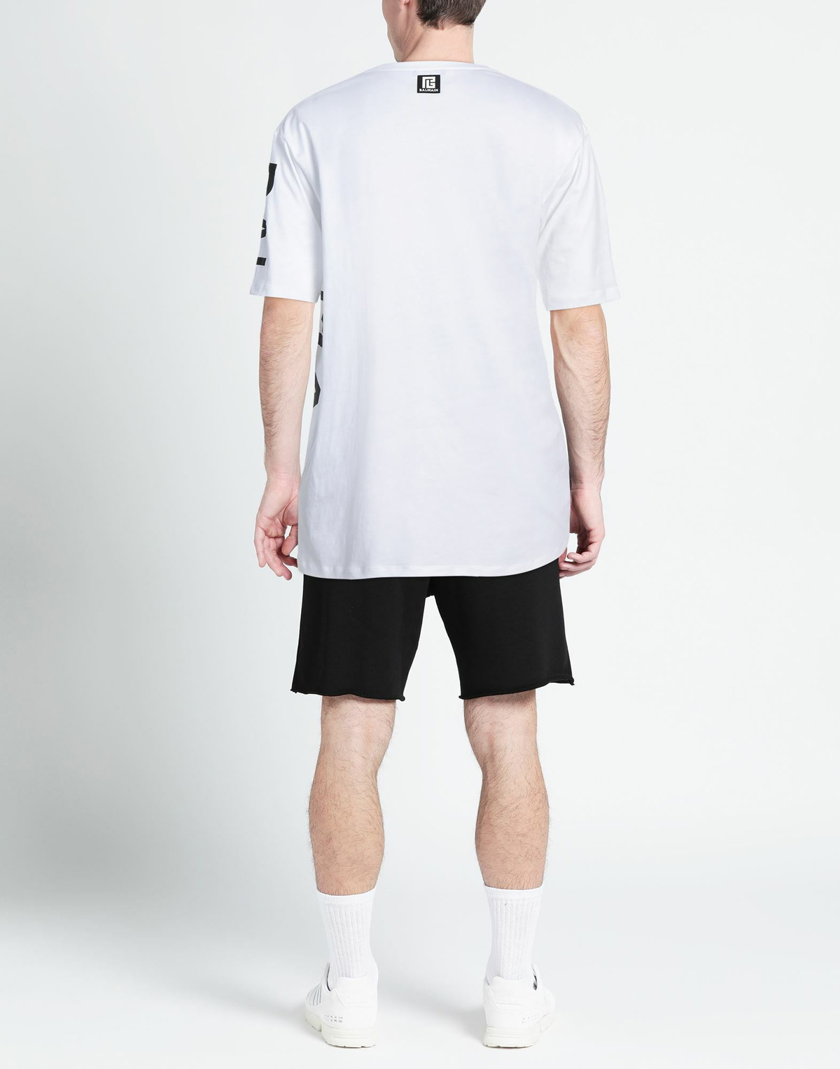Balmain Mens T-shirt in White