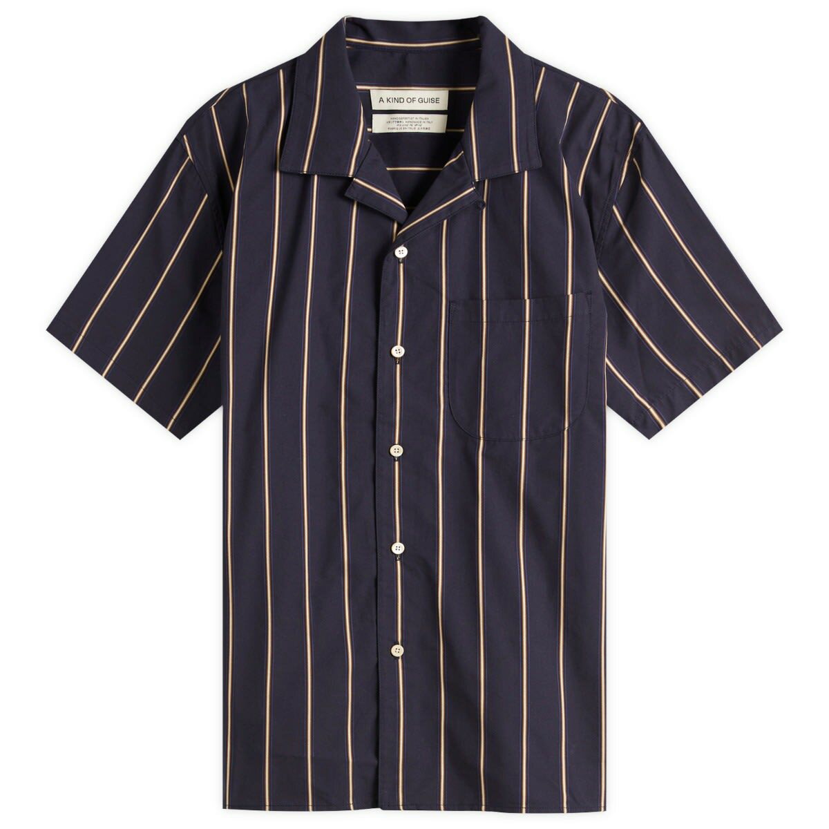A Kind Of Guise - Gioia Convertible-Collar Paisley-Print