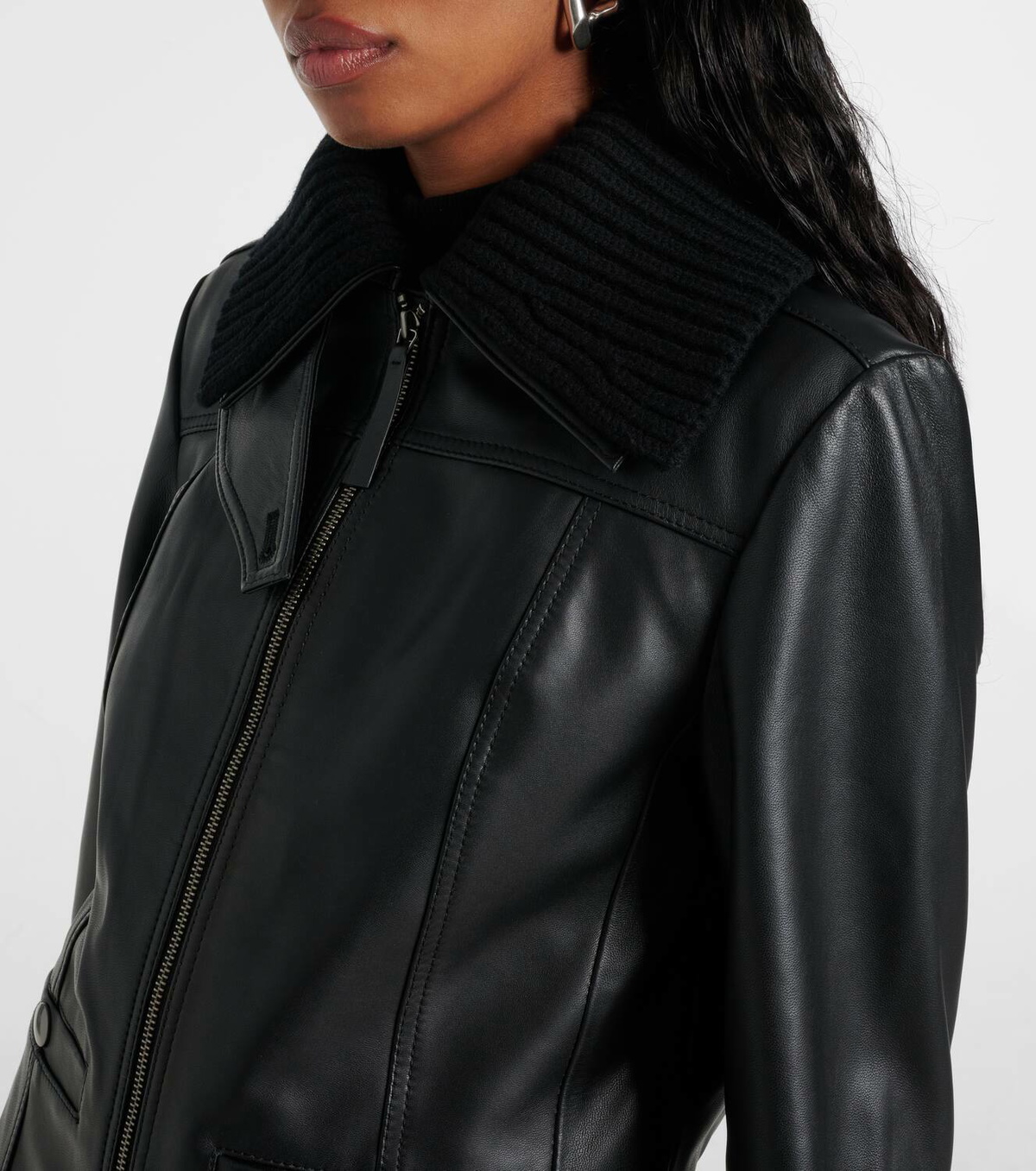 Proenza Schouler Tesema leather blazer
