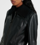 Proenza Schouler Tesema leather blazer