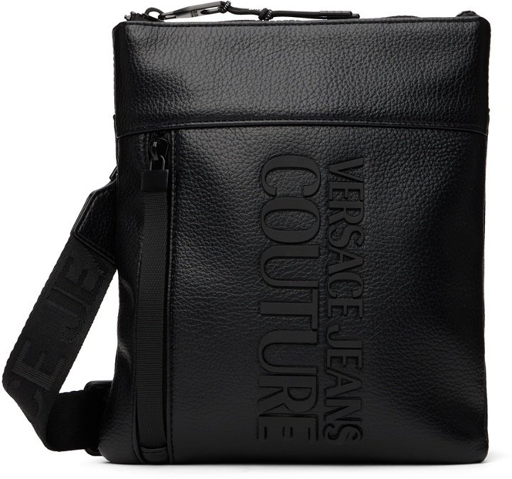 Photo: Versace Jeans Couture Black Grained Bag