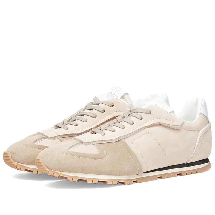 Photo: Maison Margiela Men's Replica Runner Sneakers in Beige