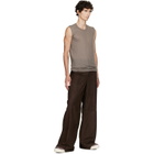 Rick Owens Gray Tower Basic SL Tank Top