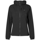 Arc'teryx Women's Proton Lightweight Hoodie Jacket in Black
