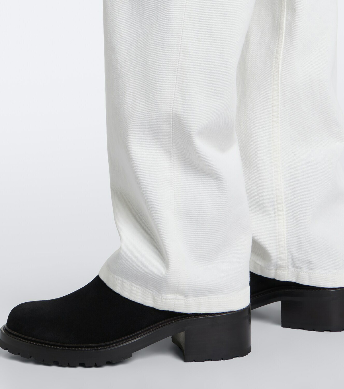 The Row Hike suede ankle boots