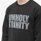 Fucking Awesome Men's Unholy Trinity Crew Sweat in Black