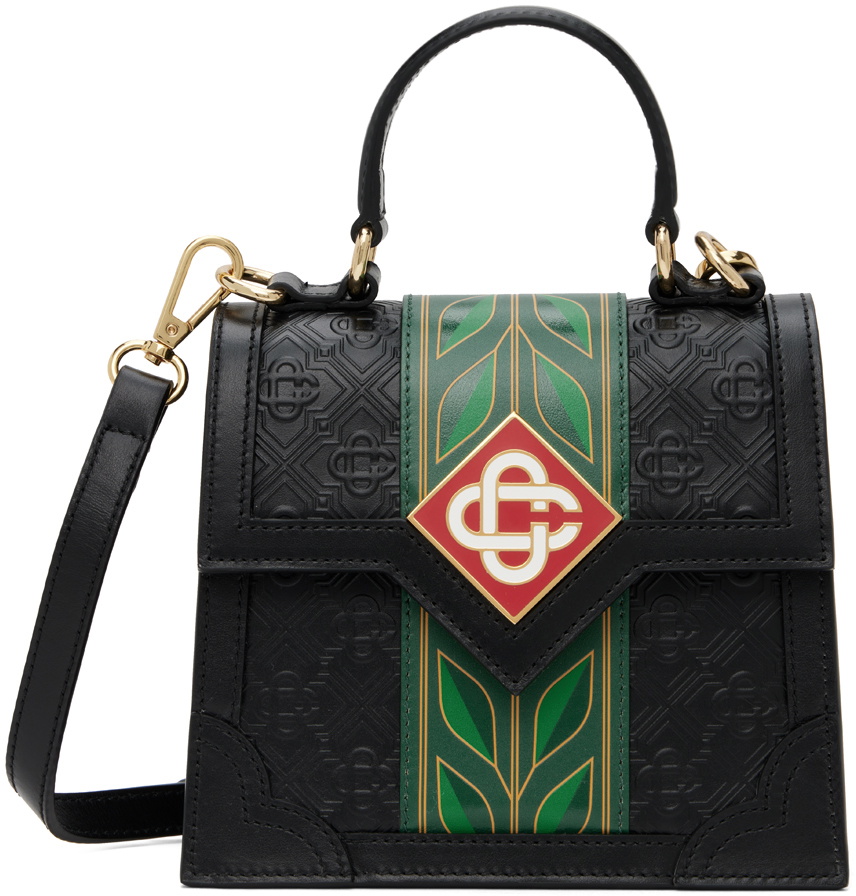 Casablanca Black Mini Jeanne Bag