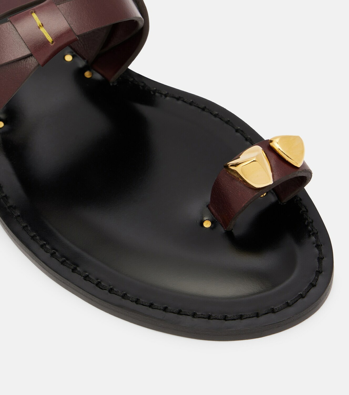 Amanu Lagos woven leather sandals