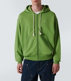 Acne Studios Fiah Face cotton jersey hoodie