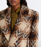 Saint Laurent Wool and mohair-blend tweed blazer