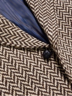 MP Massimo Piombo - Douglas Herringbone Virgin Wool Coat - Unknown