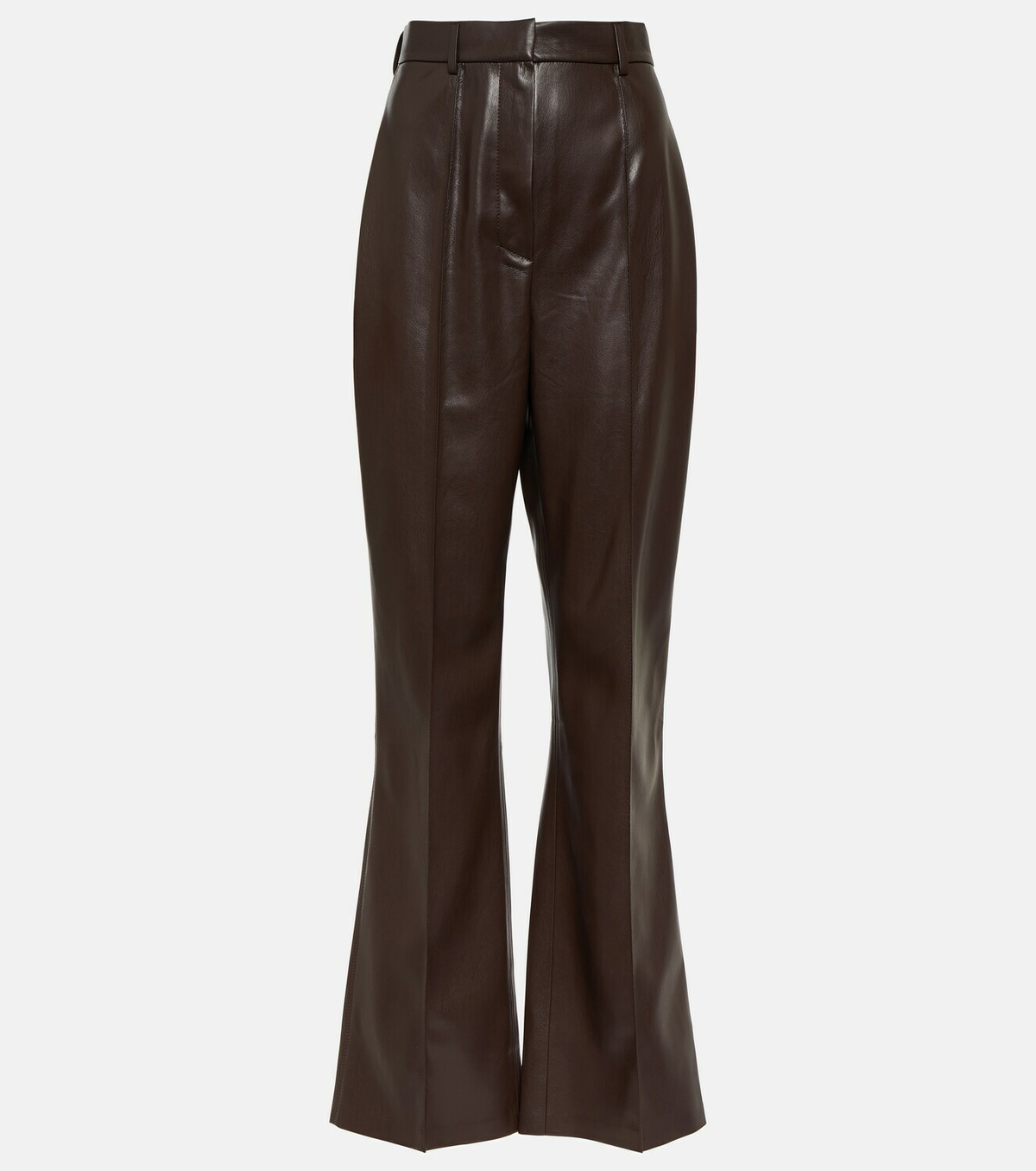 パンツ Nanushka Leena Pant Nanushka Leena faux leather flared pants Nanushka