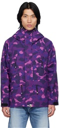 BAPE Purple Camo Snowboard Jacket