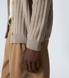 Arch4 Mr Denver ribbed-knit cashmere cardigan