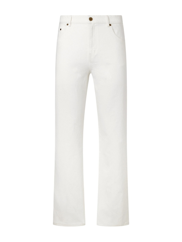 Photo: Gabriela Hearst - Rey Straight-Leg Jeans - White