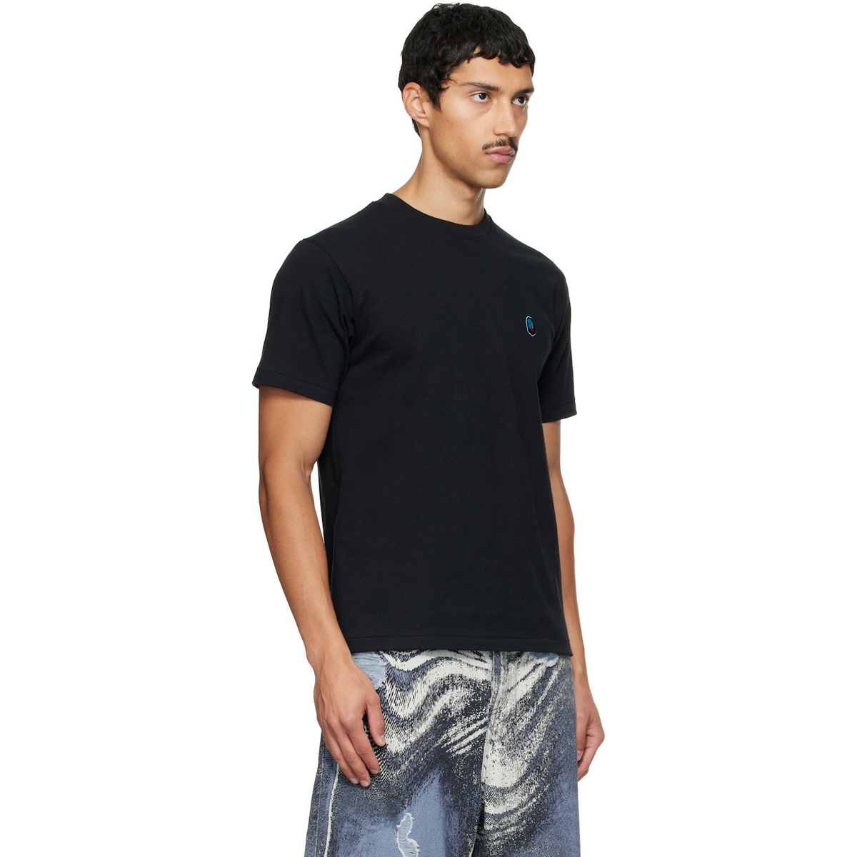 BAPE Black Ape Ghost One Point T-shirt