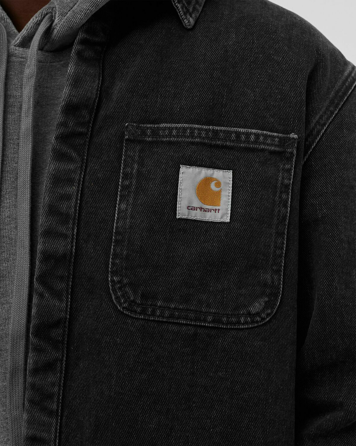 Carhartt Wip Salinac Shirt Jacket Black - Mens - Denim Jackets Carhartt WIP