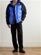 The North Face - Himalayan Logo-Embroidered Quilted Padded Nylon-Ripstop Down Parka - Blue