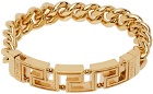 Versace Gold Greca Chain Bracelet