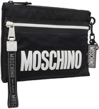 Moschino Black Logo Pouch