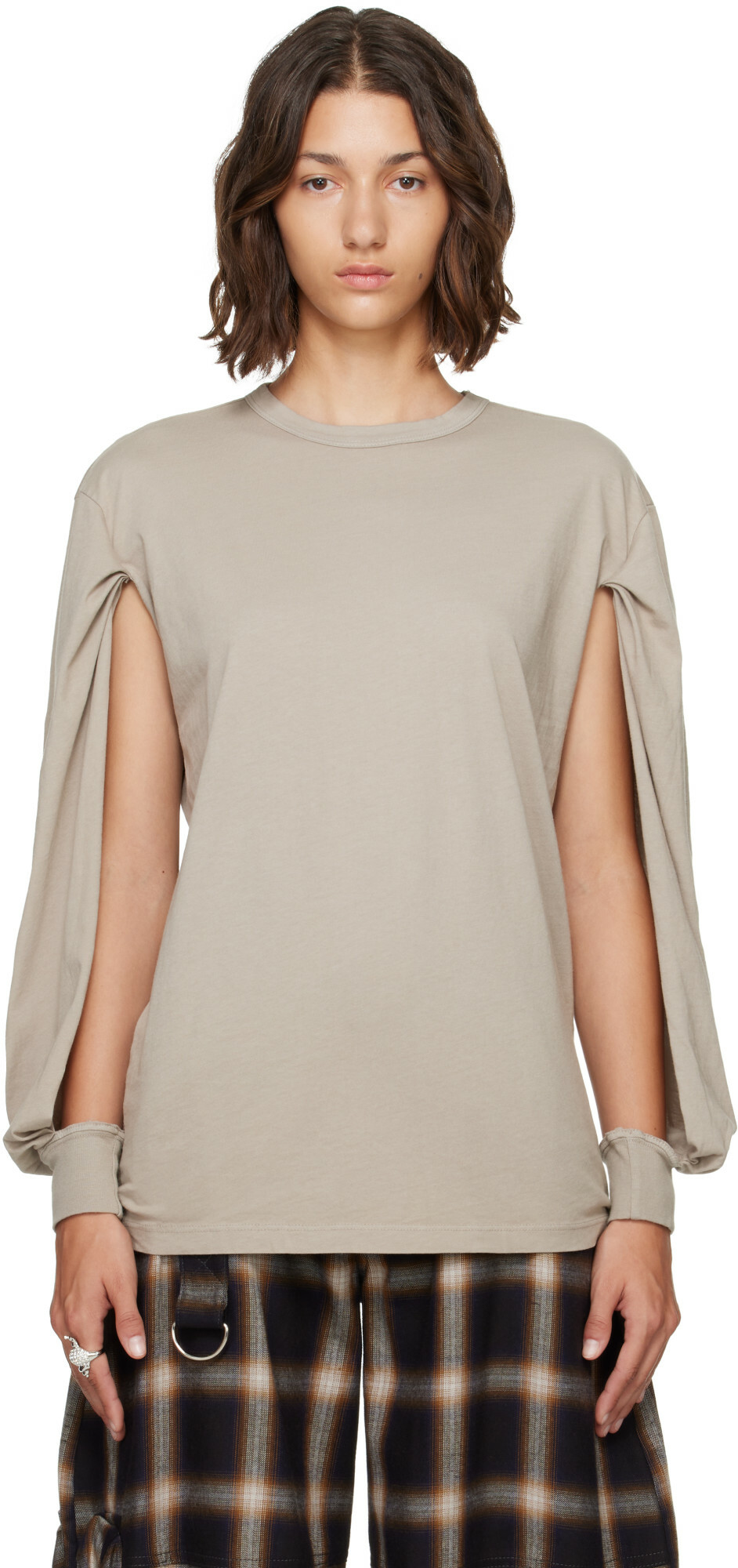 Collina Strada Gray Joel T-shirt