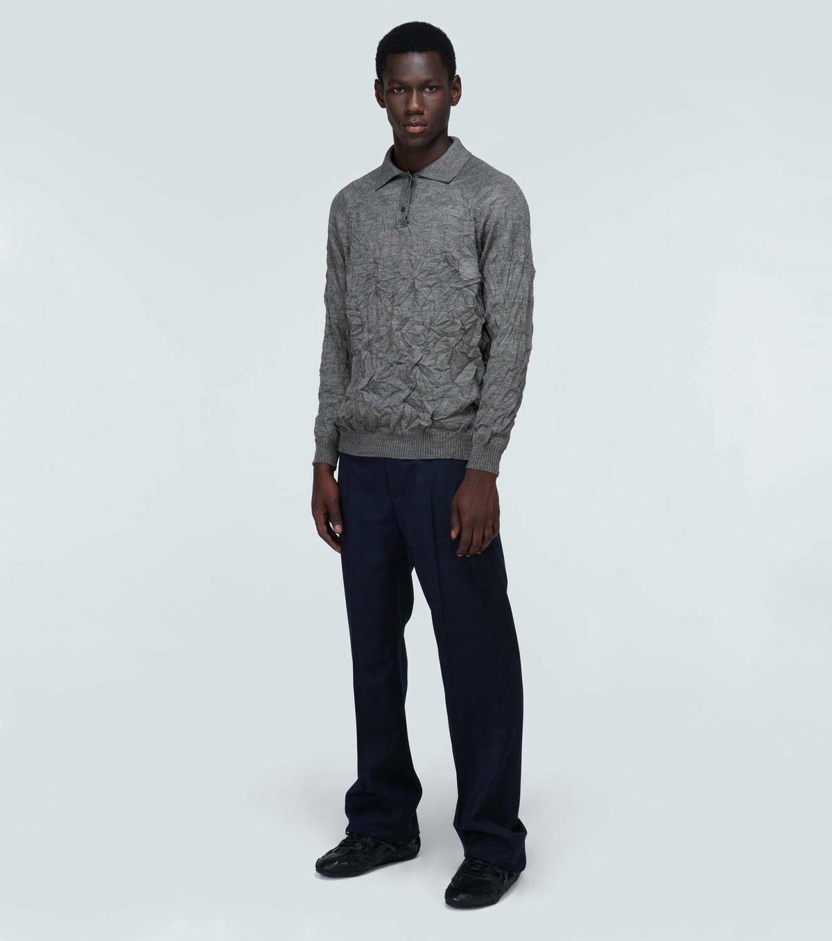 Balenciaga Creased knitted sweater