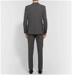 Hugo Boss - Grey Huge/Genius Slim-Fit Puppytooth Wool Suit - Gray