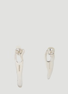 Octi - Icicle Stud Earrings in Silver