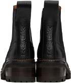 See by Chloé Black Mallory Chelsea Boots