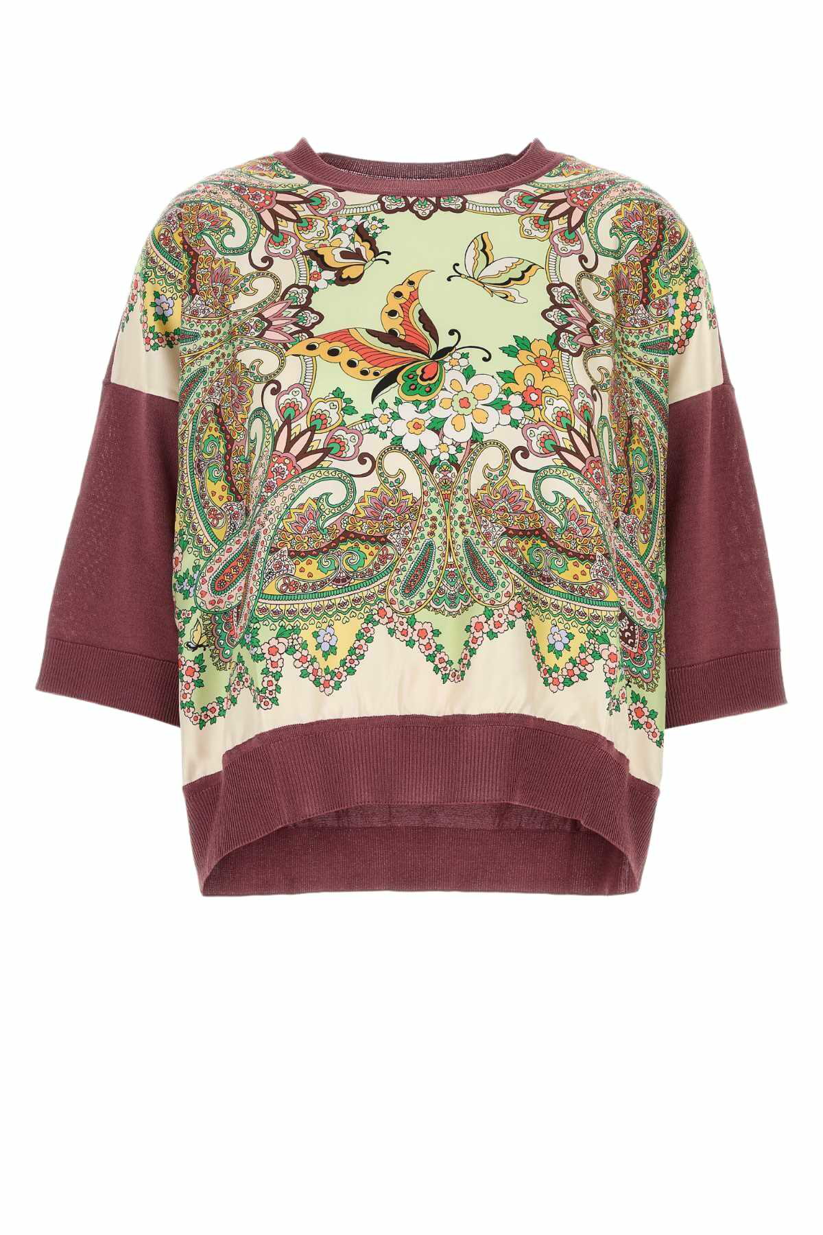 【送料&関税込】Etro Cerulean Blue Cotton Blend Cardigan Etro Cerulean Blue Cotton Blend Cardigan Etro