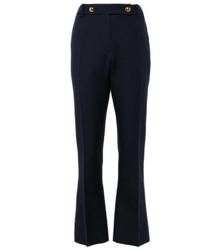 Photo: Valentino Crepe Couture flared pants