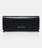 Gucci Logo shield sunglasses