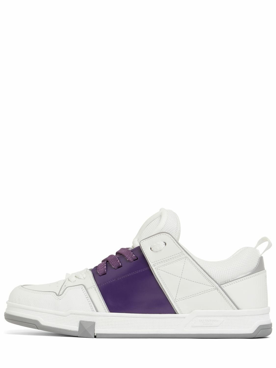 スニーカー Valentino Garavani Open Leather Low-Top Sneakers Valentino Garavani Open Leather Sneakers | White | FARFETCH