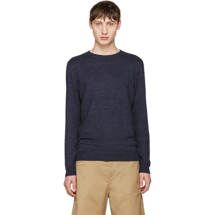 Photo: A.P.C. Navy Lito Pullover