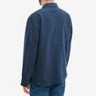 Portuguese Flannel Men's Labura Flannel Chore Jacket in Blue