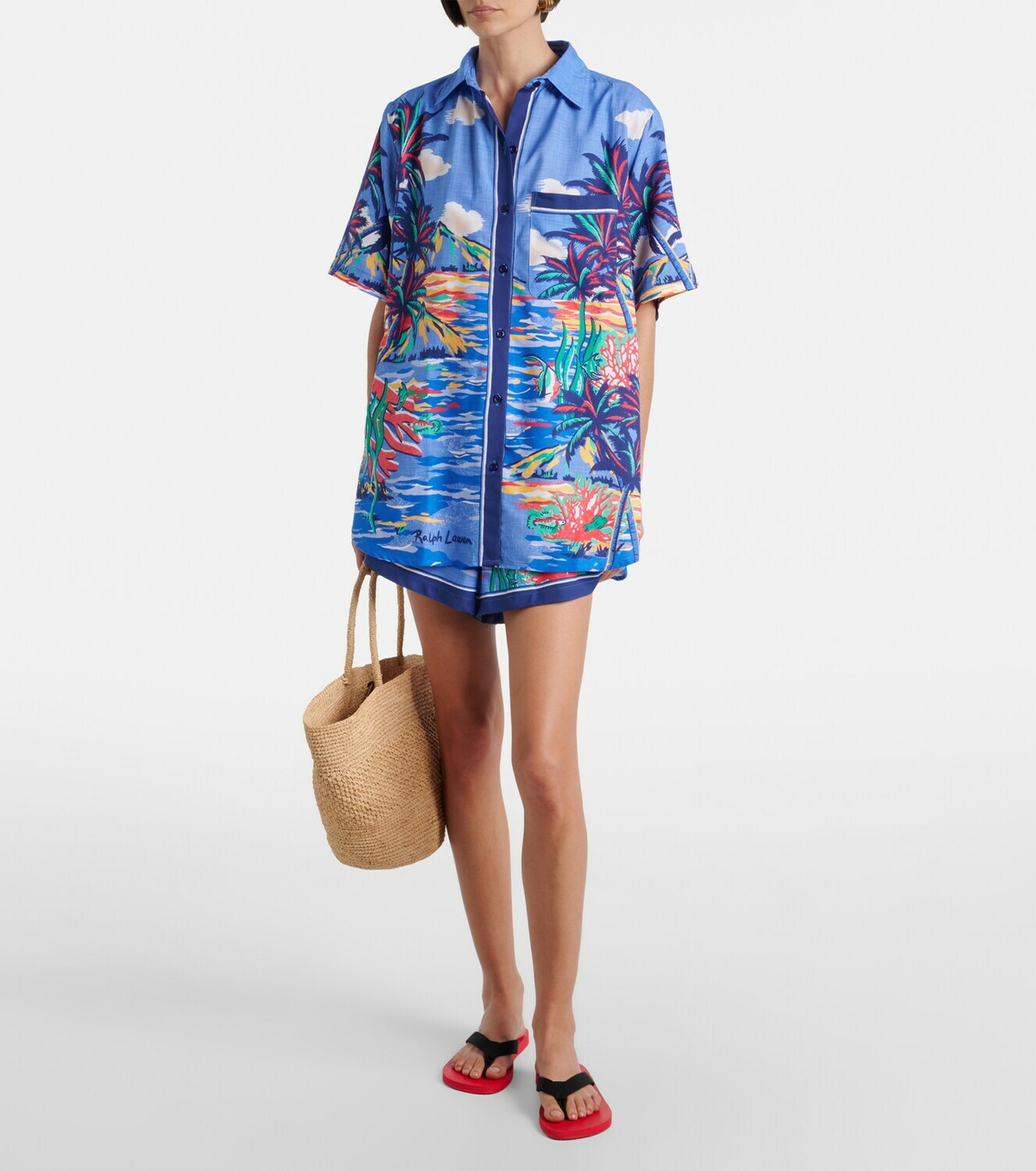 Polo Ralph Lauren Printed shirt and shorts set